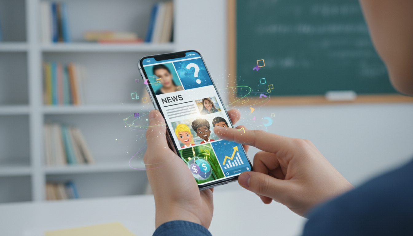 smartphone social scrolling