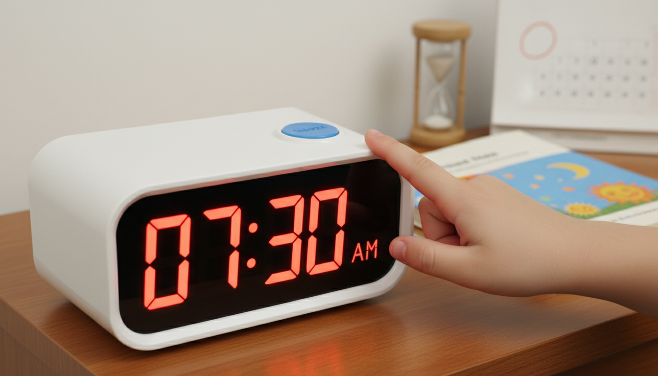 digital alarm display