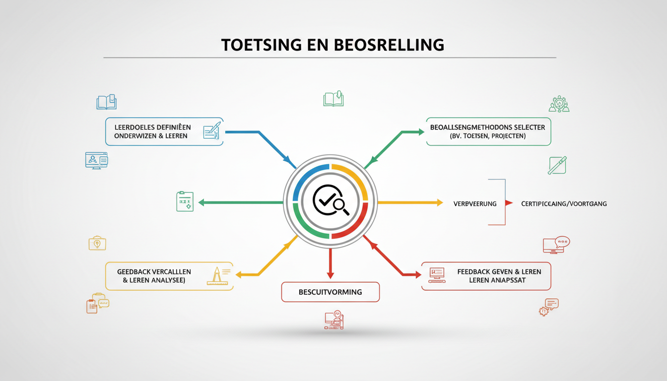 infographic flowchart assessment process
