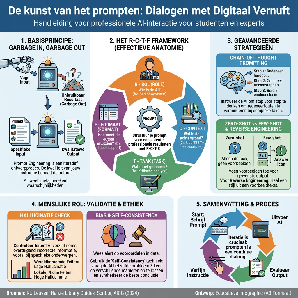 Infographic: De kunst van het prompten