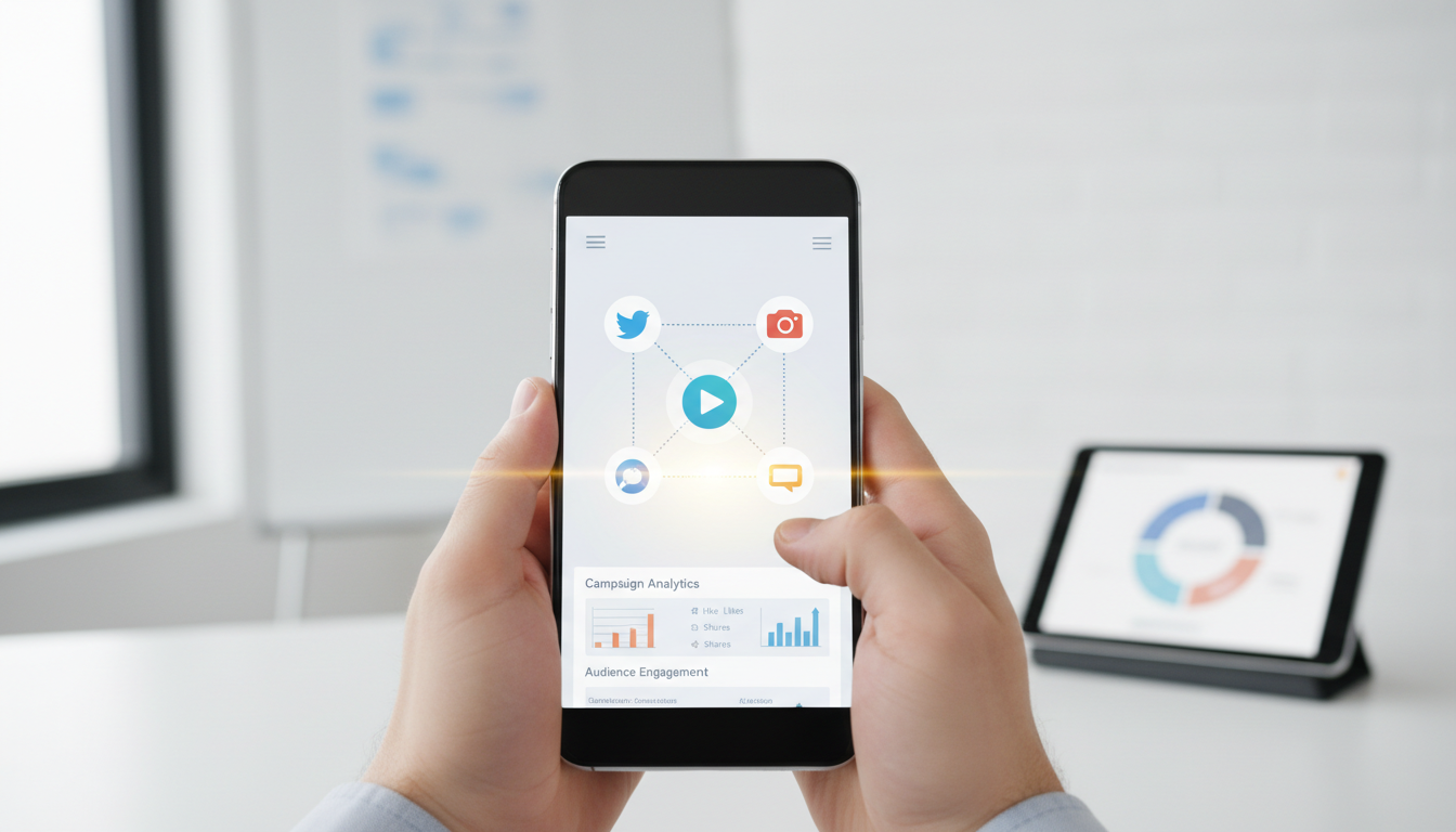 social media marketing phone
