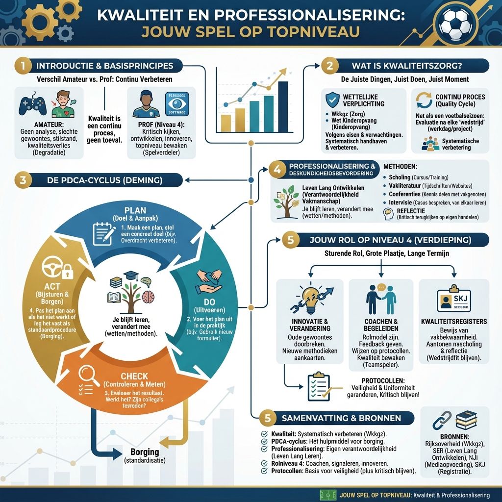 Infographic: Kwaliteit en professionalisering