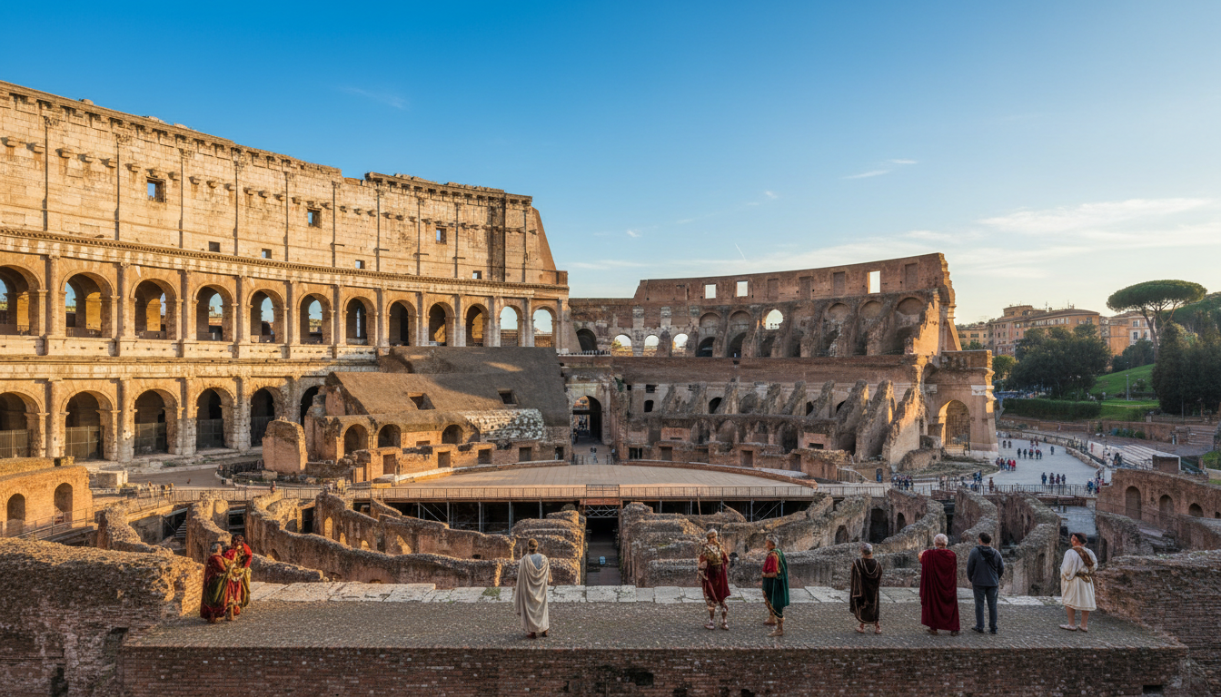 rome colosseum amphitheater
