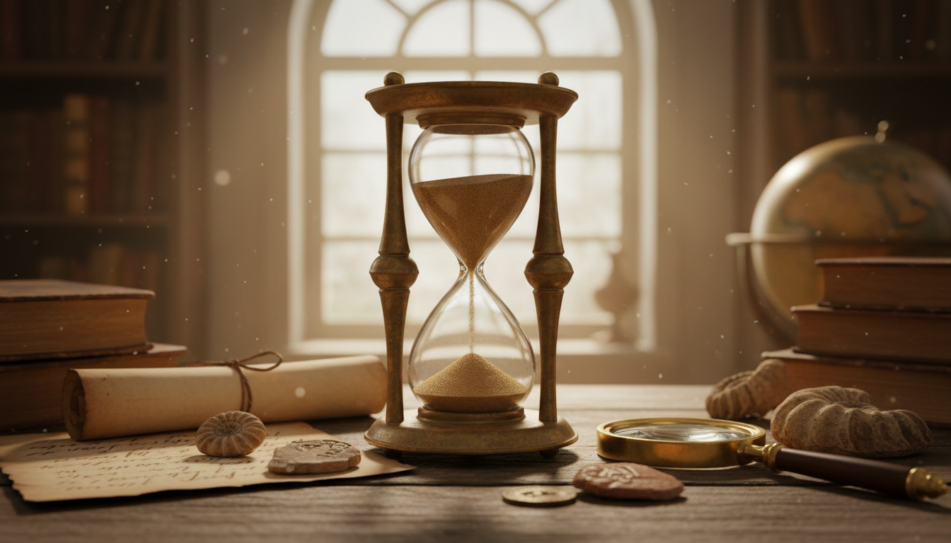 hourglass sand