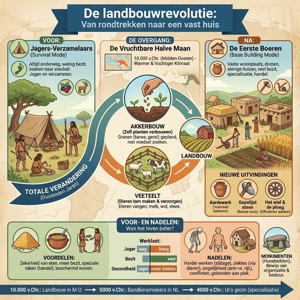 Infographic: De eerste boeren